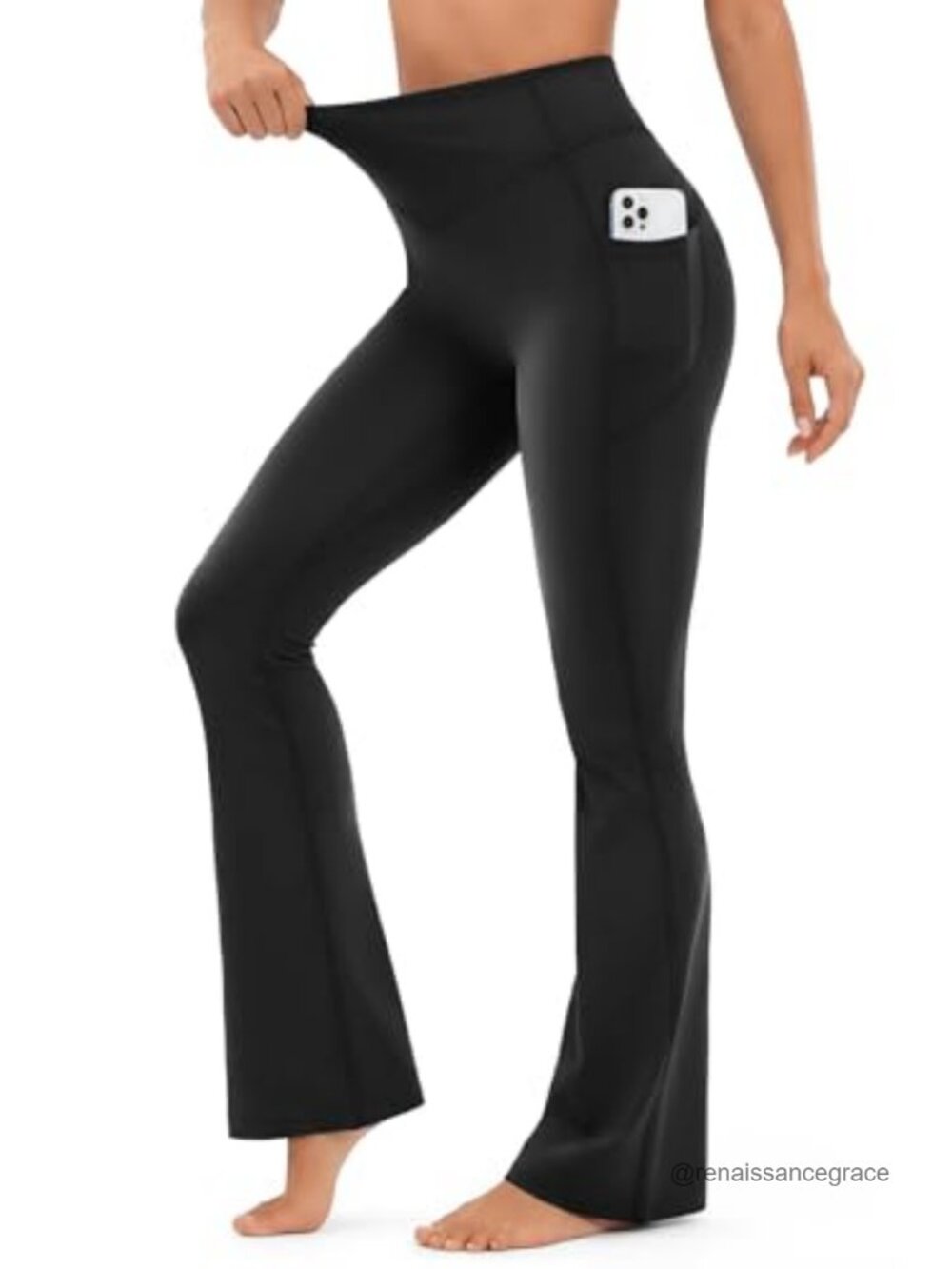 Scrunch Butt Flared Seamless Yoga Pants